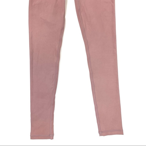 NWT Wolven x Sweat Yoga Plain Leggings in Dusty Mauve Size X-small - Picture 5 of 9